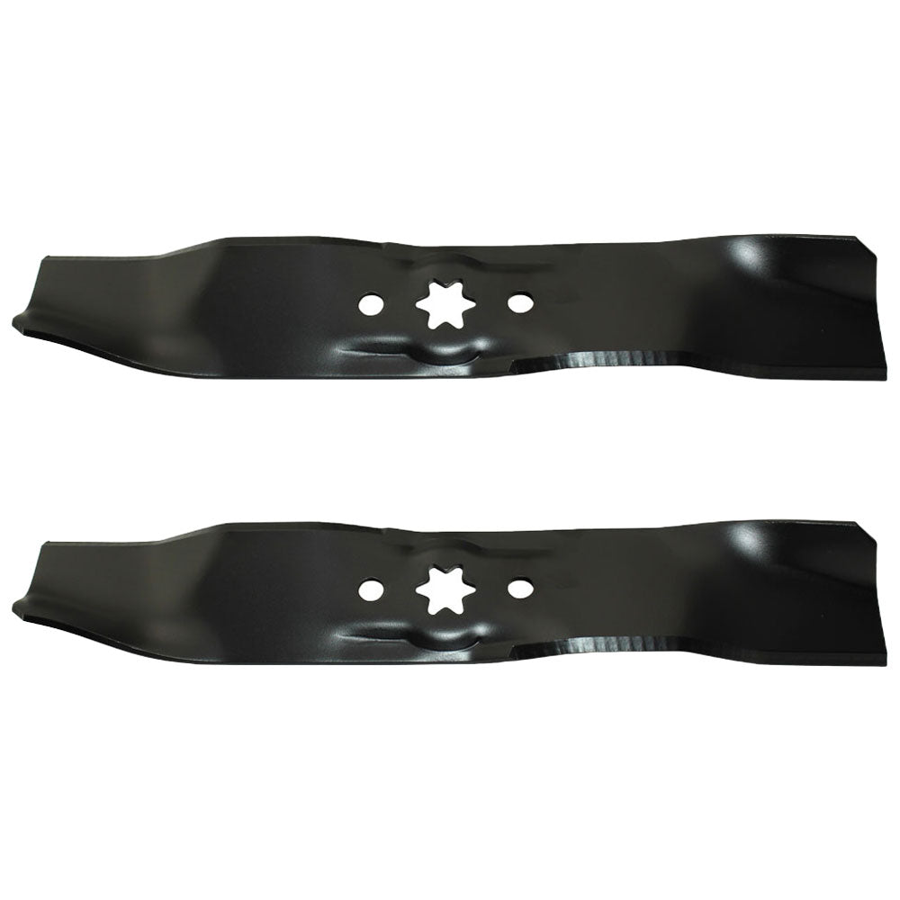 Qty 2: Mulching Mower Blade Fits MTD Replaces 742-0612