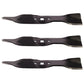 Set of 3 Blades for MTD 942-0611A 742-0611A 942-0612A 742-0612A Lawn Tractor 46"