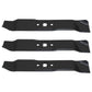 Set of 3 Blades fits MTD fits Yard Machine 46" Mower Decks 942-0611 742-0611