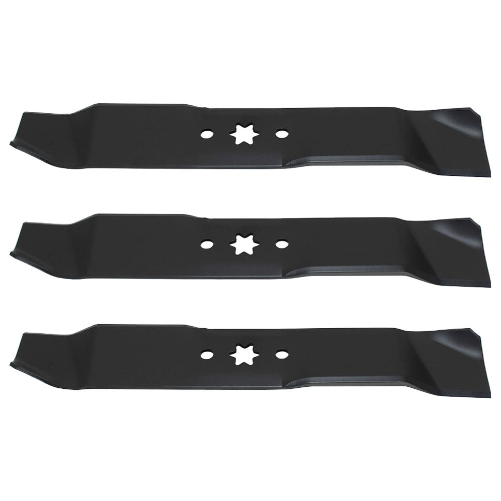 Set of 3 Blades fits MTD fits Yard Machine 46" Mower Decks 942-0611 742-0611