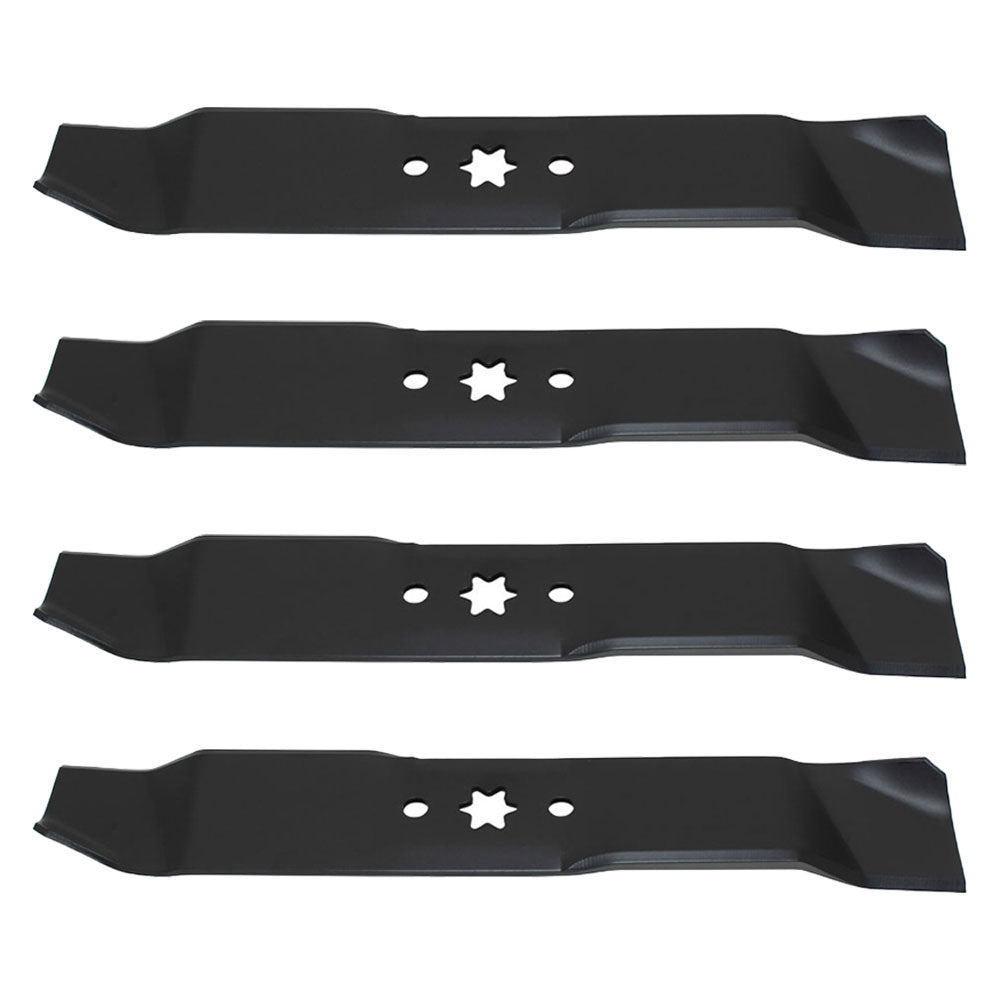 Qty 4: Mulching Mower Blade Fits MTD Replaces 742-0611