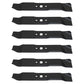 Qty 6: Mulching Mower Blade
 Fits Toro Replaces 112-0304