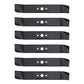 Qty 6: Mulching Mower Blade
 Fits MTD Replaces 742-0611