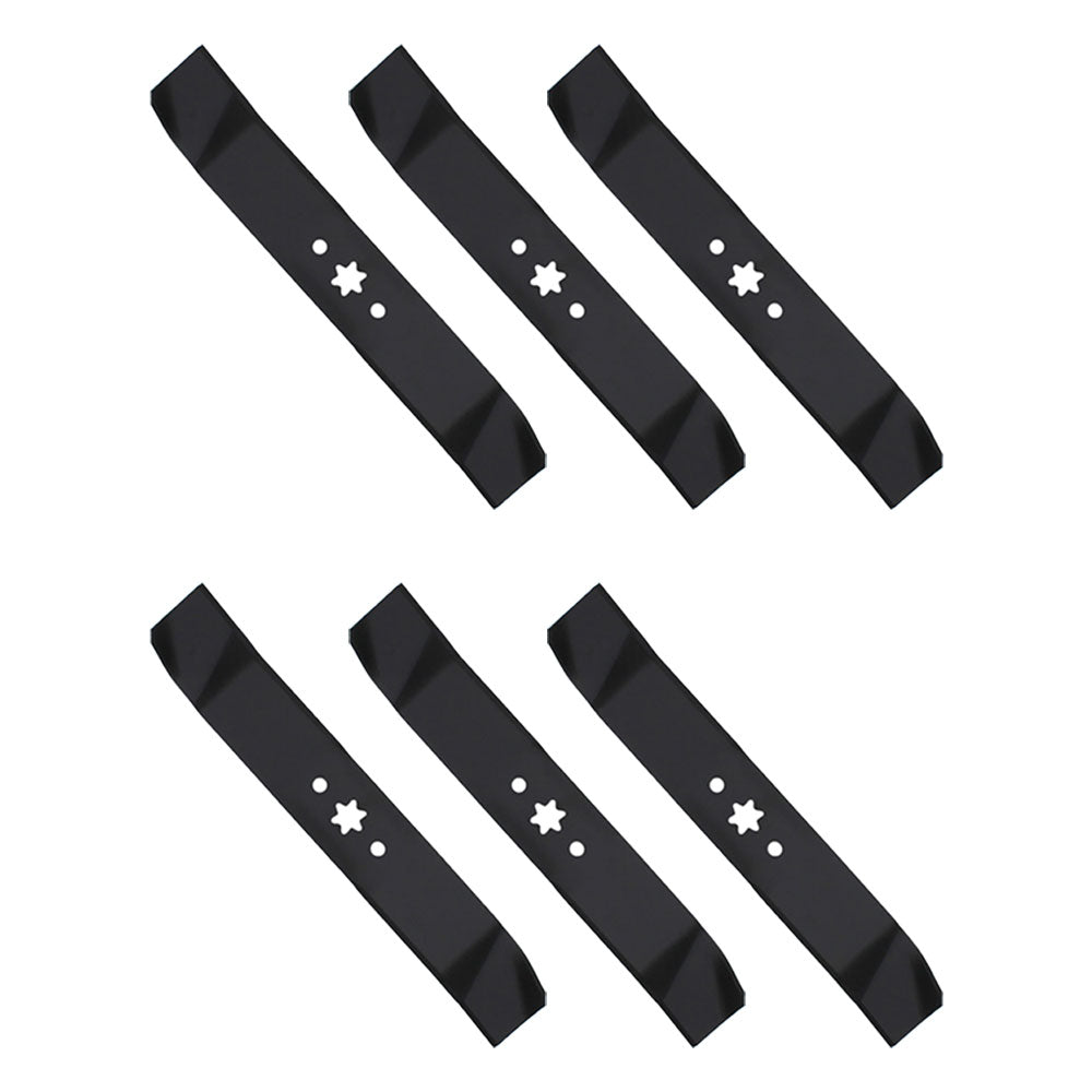 Qty 6: Mulching Mower Blade
 Fits Toro Replaces 112-0304