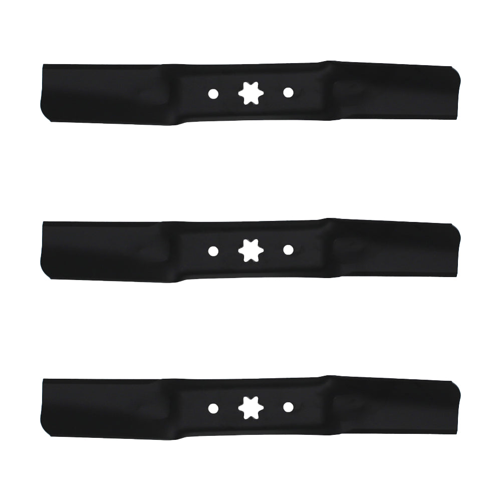 3 Blades Fits Troy Bilt 742-05052A 942-05052 Mustang 50XP 50 XP Super Bronco 50