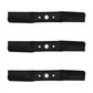 3 Mower Blades Fits Cub Cadet LX50 RZT-L50 942-05052A 742-05052A