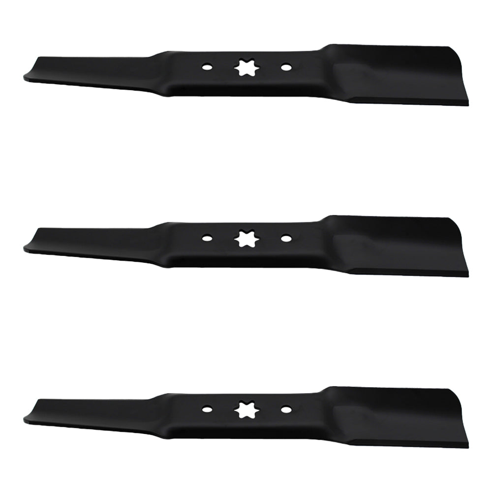 3 Blades Fits Troy Bilt 742-05052A 942-05052 Mustang 50XP 50 XP Super Bronco 50