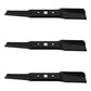 3 Pk 15454 Blades Compatible With MTD/Fits Cub Cadet 742-05052A, 942-05052A.