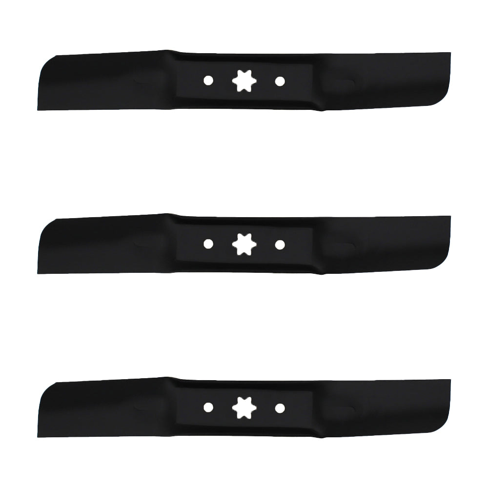 3 Blades Fits Troy Bilt 742-05052A 942-05052 Mustang 50XP 50 XP Super Bronco 50