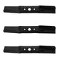 3 Blades Fits Troy Bilt 742-05052A 942-05052 Mustang 50XP 50 XP Super Bronco 50