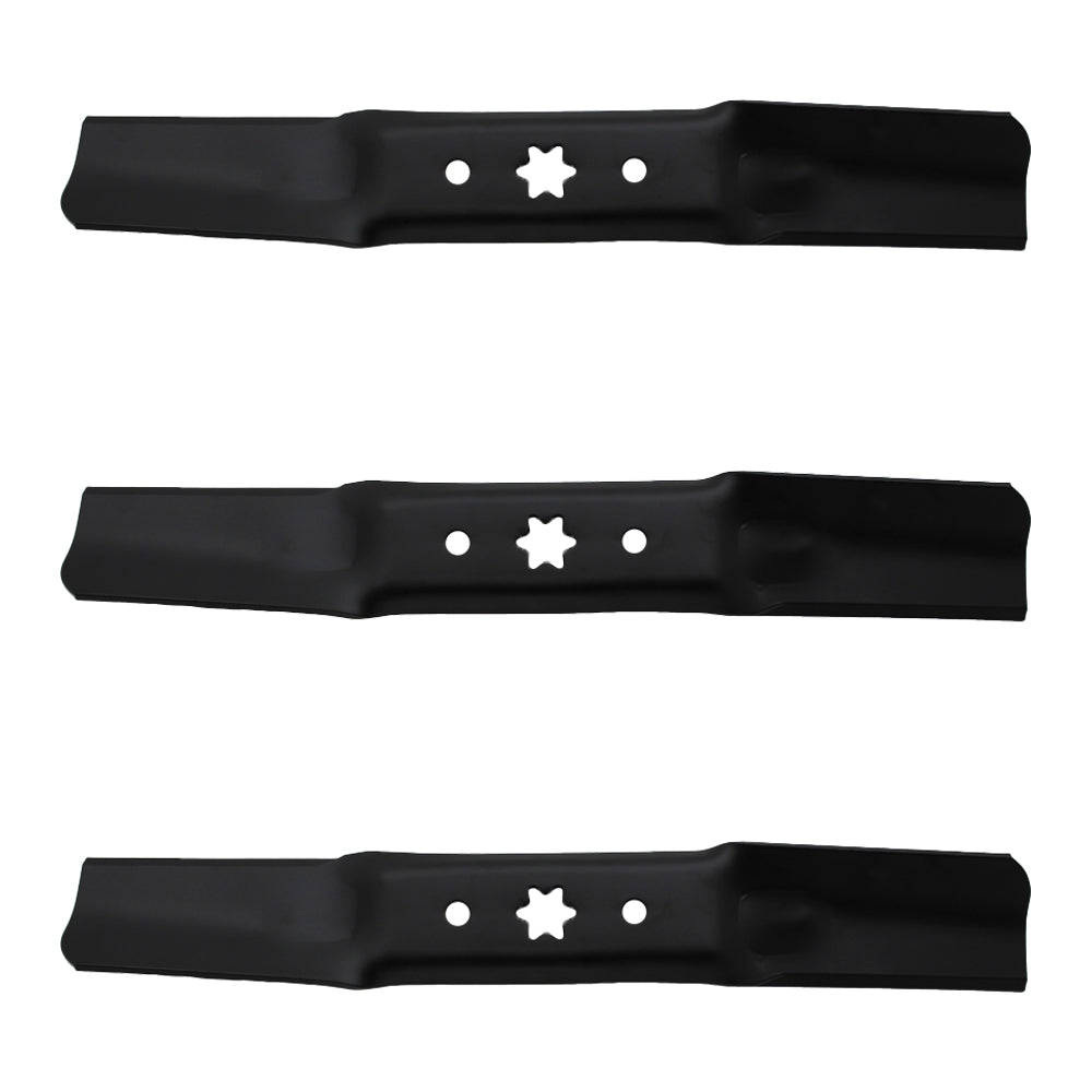 3 Fits Stens Blades Fit Troy-Bilt 942-05052A 742-05052A Mustang XP 50 Super