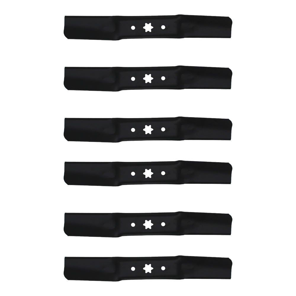 Qty 6: Lawn Mower Blade
 Fits Massey Ferguson Replaces 742-05052A