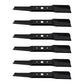 Six (6) Fits Cub Cadet XT1 Mower Blades - XT1 Models GT50 LT50 LX50 - 50''
