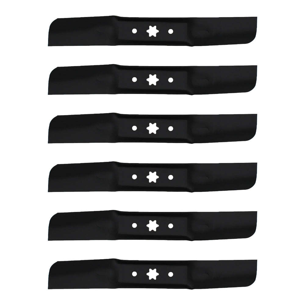 6 Replacement Fits Cub Cadet Mower Blades 942-05052A 742-05052A RZT L50 S50 XT1