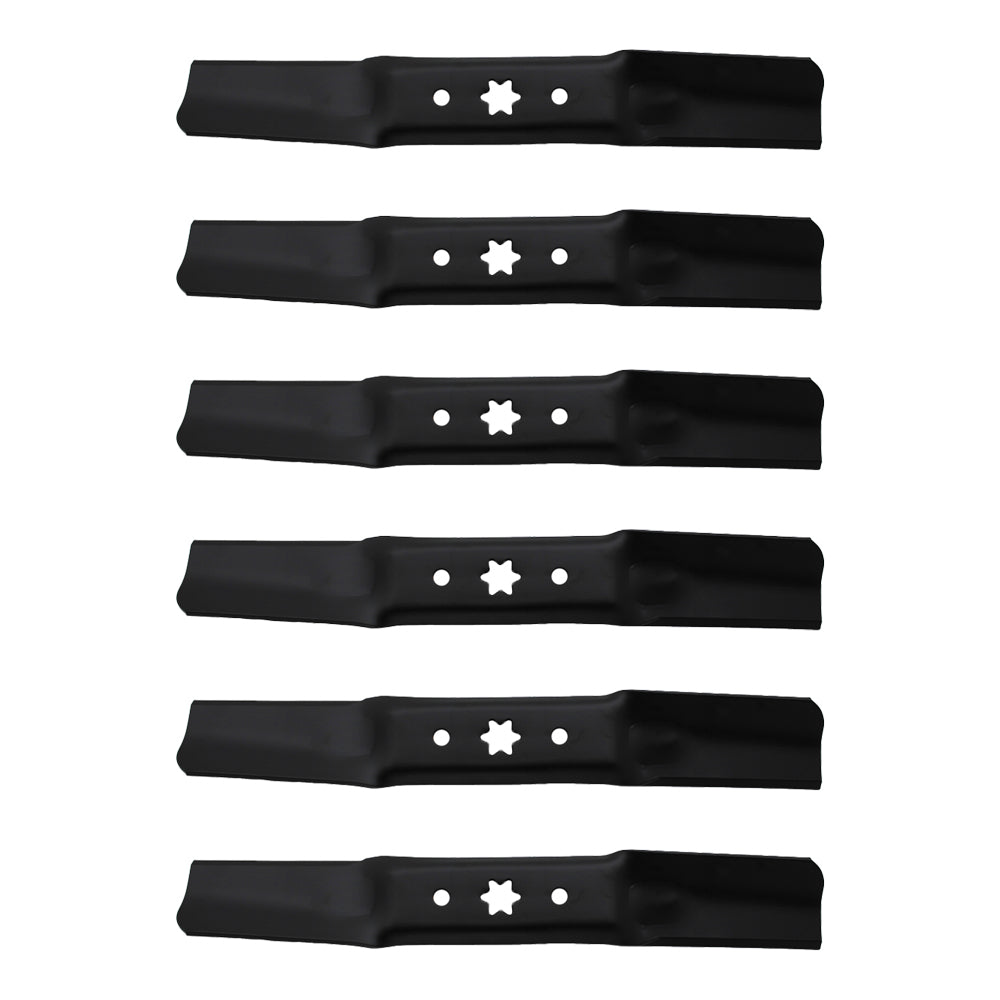 Qty 6: Lawn Mower Blade
 Fits MTD Replaces 742-05052A