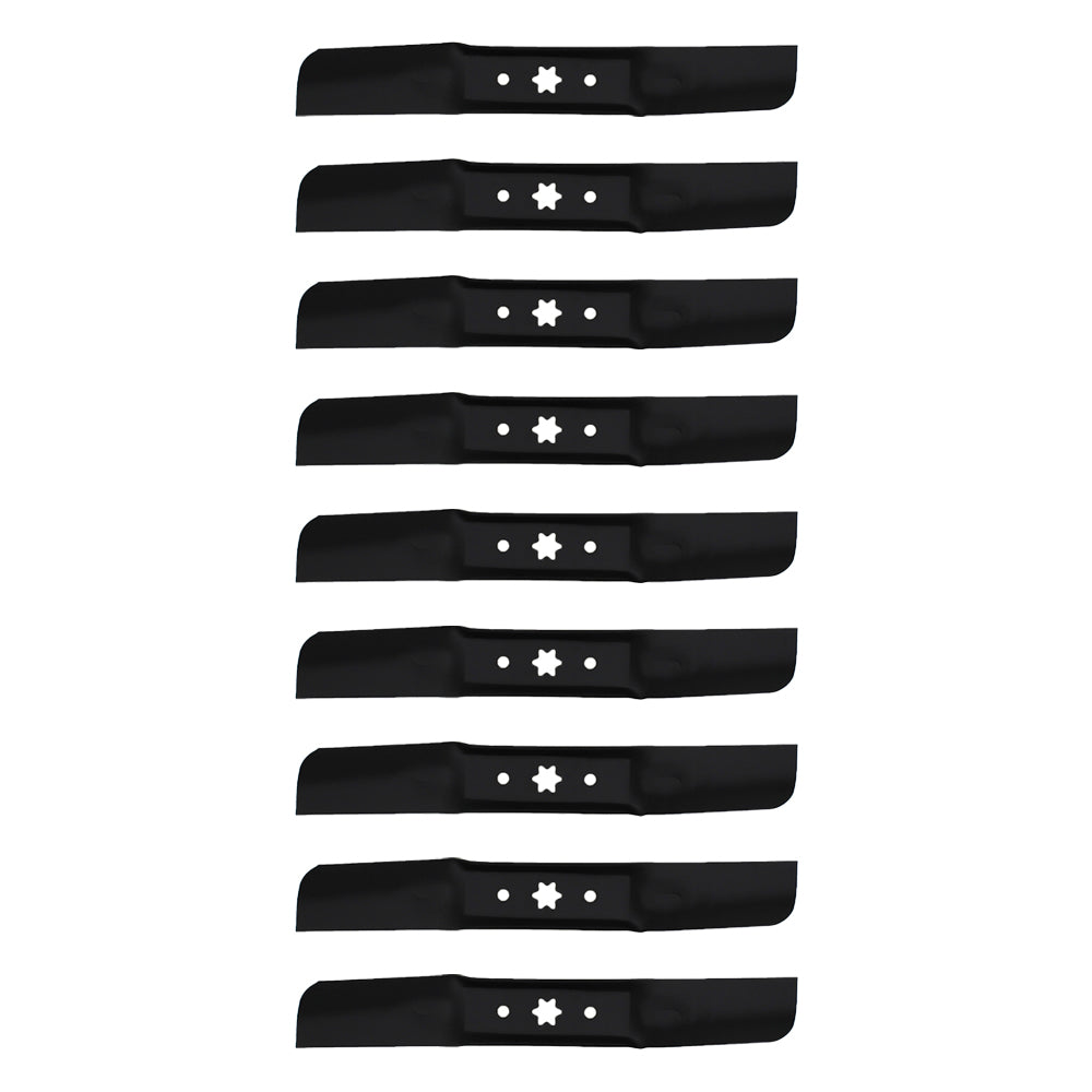 Qty 9: Lawn Mower Blade
 Fits Massey Ferguson Replaces 742-05052A