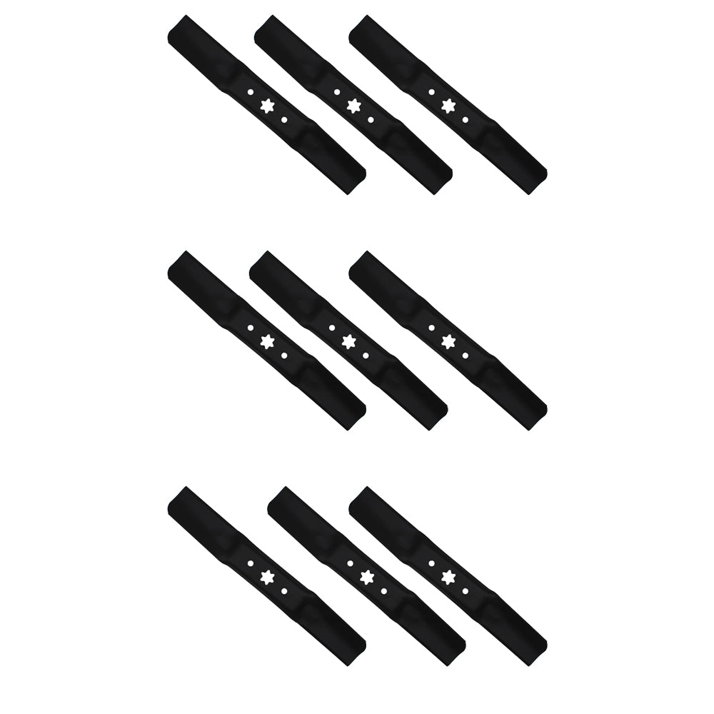 Qty 9: Lawn Mower Blade
 Fits Cub Cadet Replaces 742-05052A