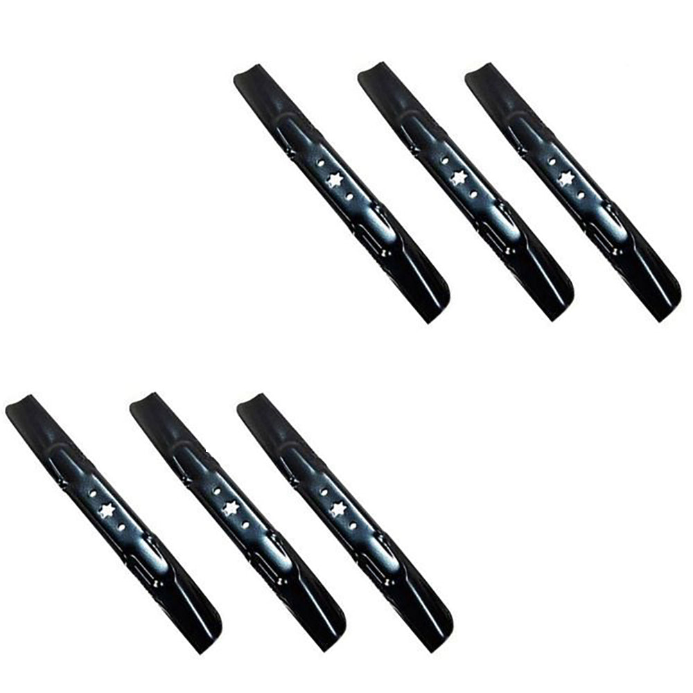 6 Mower Blades Fits Cub Cadet 742-05056 942-05056 RZT 54" Deck XT1 XT2 GX54 GT54