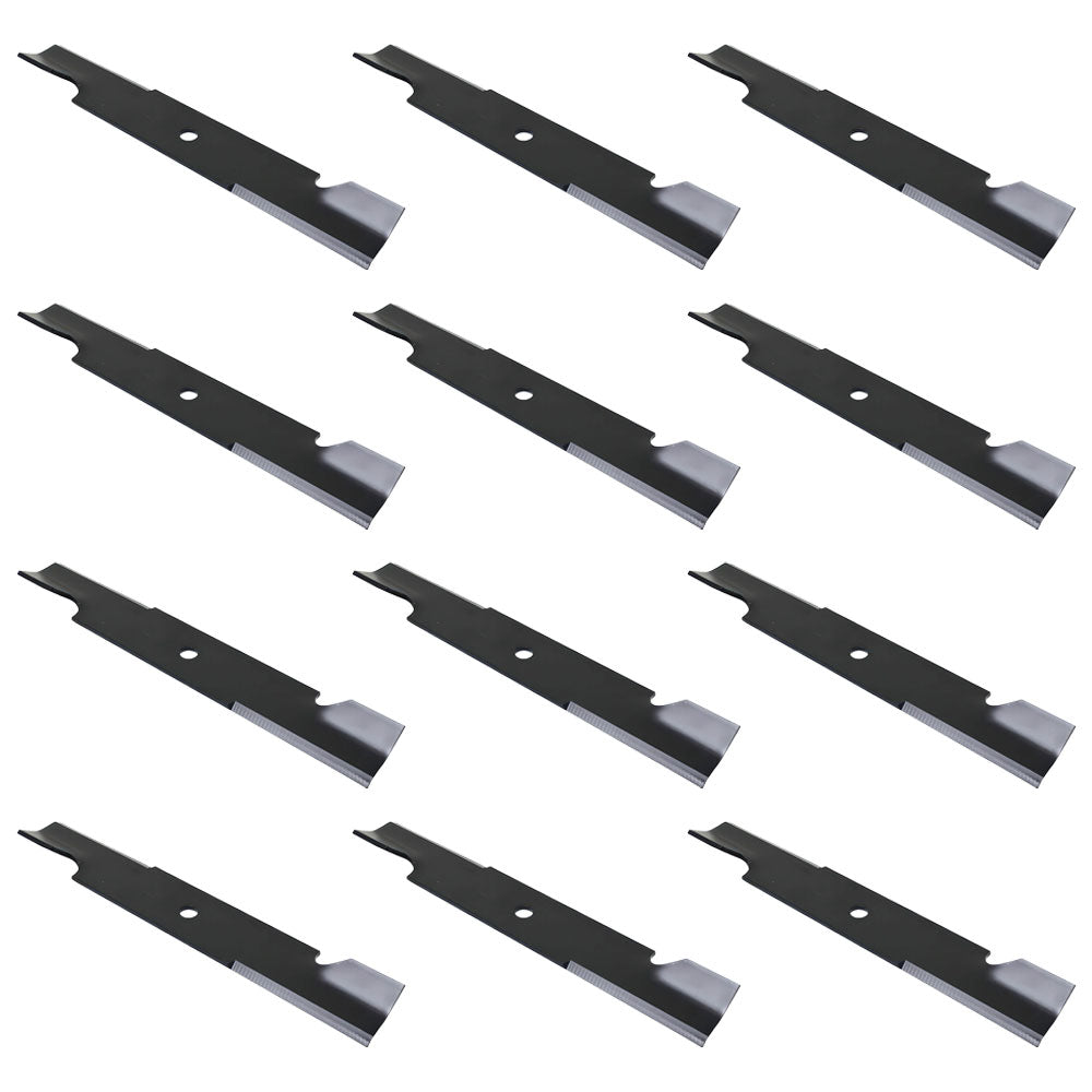 (12) High Lift Mower Blades for Bad Boy Zero Turn MZ ZT CZT Maverick Outlaw 48"