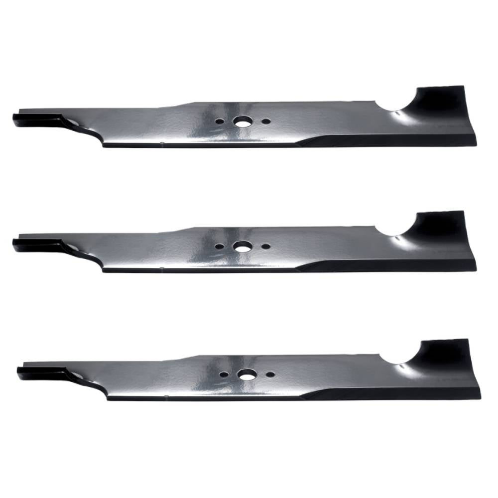 3 XHT BLADES for BAD BOY ZERO TURN MZ, ZT, CZT, MAVERICK & OUTLAW 48" DECK