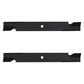 Qty 2: Notched High-Lift Mower Blade
 Fits Ariens Replaces 08899100