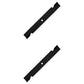 Qty 2: Notched High-Lift Mower Blade
 Fits Dixie Chopper Replaces 30227-60