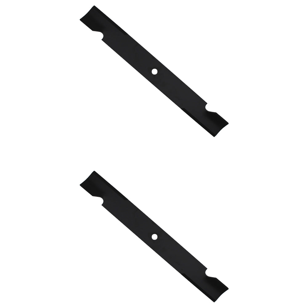 Qty 2: Notched High-Lift Mower Blade
 Fits Bunton Replaces PL7441