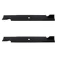 Qty 2: Notched High-Lift Mower Blade
 Fits Gravely Replaces 025124