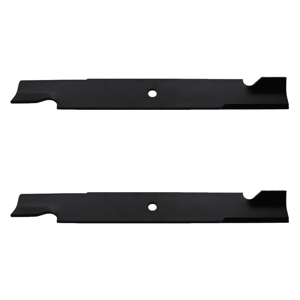 Qty 2: Notched High-Lift Mower Blade
 Fits Hustler Replaces 794685
