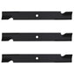 (3) Deck Blades fits Hustler Zero Turn Mower Fits 42" Hustler Raptor