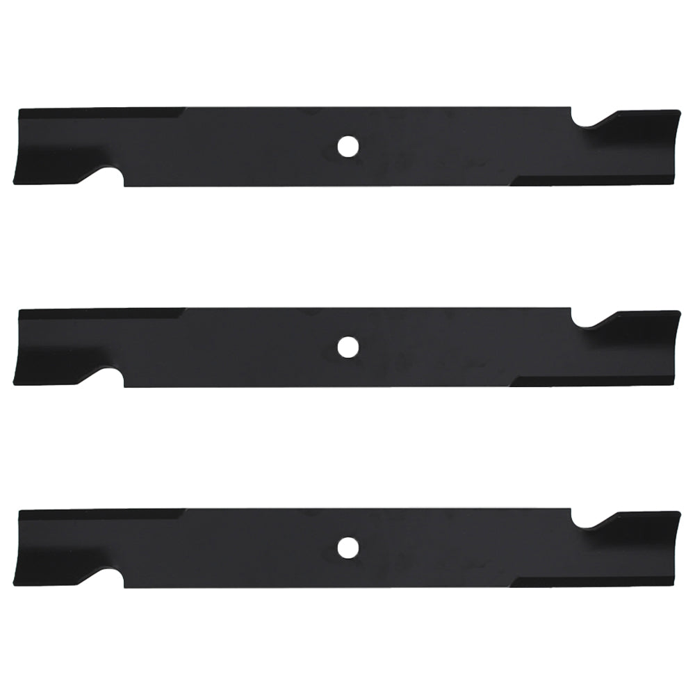 Qty 3: Notched High-Lift Mower Blade
 Fits Toro Replaces 105-7718