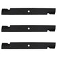 Fits Exmark Zero Turn Mower Lazer Z - 60'' Deck Blades w/ 5/8 bolt hole