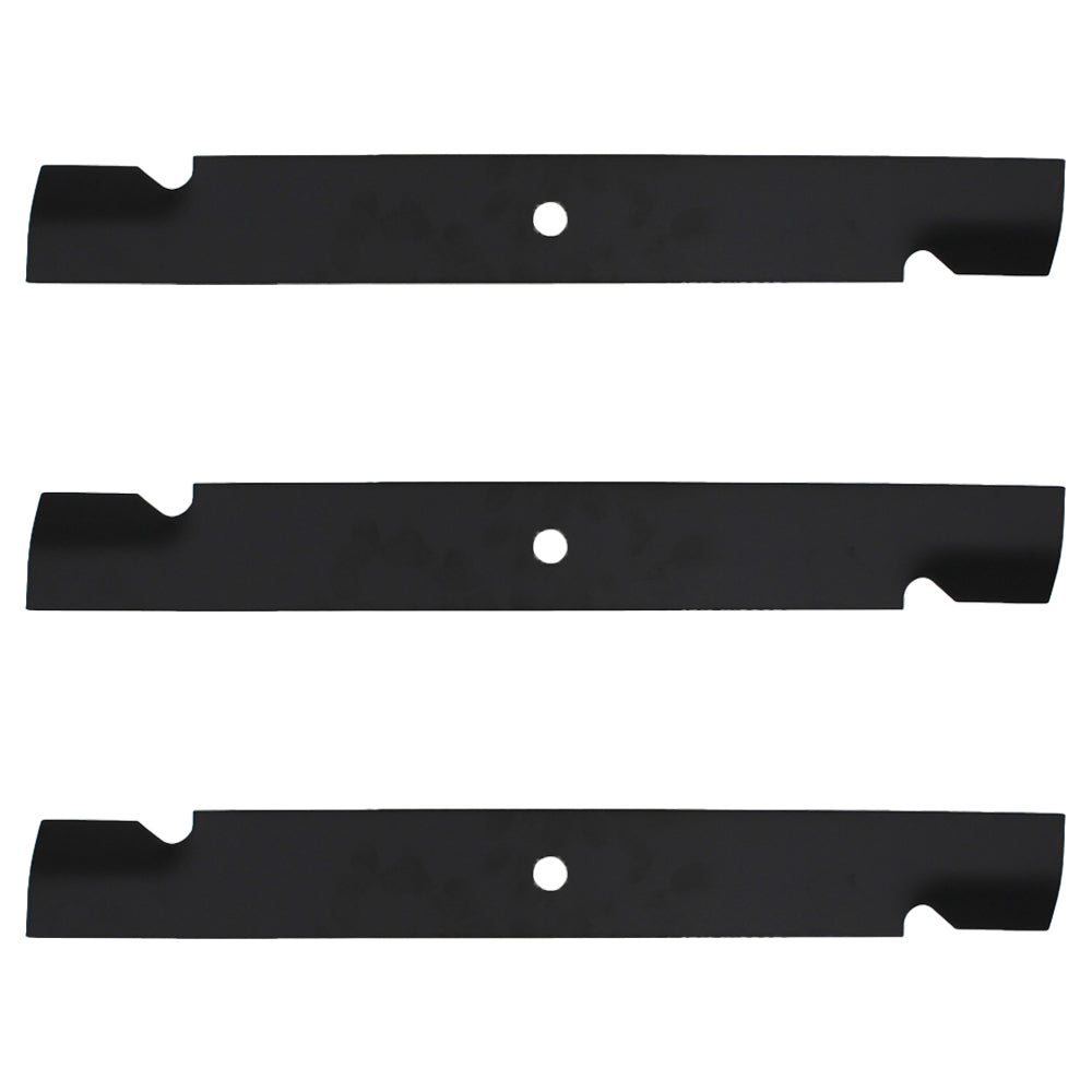 (3) Deck Blades fits Hustler Zero Turn Mower Fits 42" Hustler Raptor