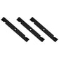Qty 3: Notched High-Lift Mower Blade
 Fits Toro Replaces 105-7718