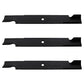 Qty 3: Notched High-Lift Mower Blade
 Fits Exmark Replaces 1-633483