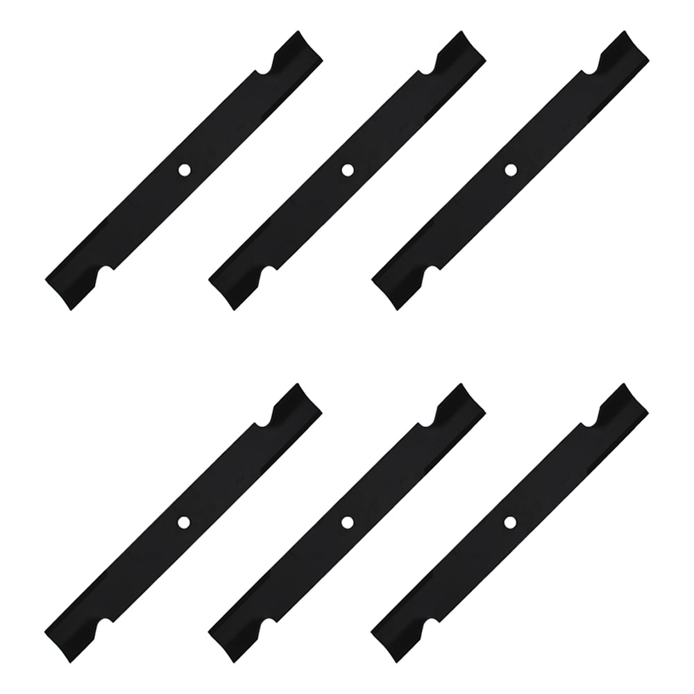 (6) Zero Turn Mower Blades - 60'' - Super Z, X-One - Side Discharge For Hustler