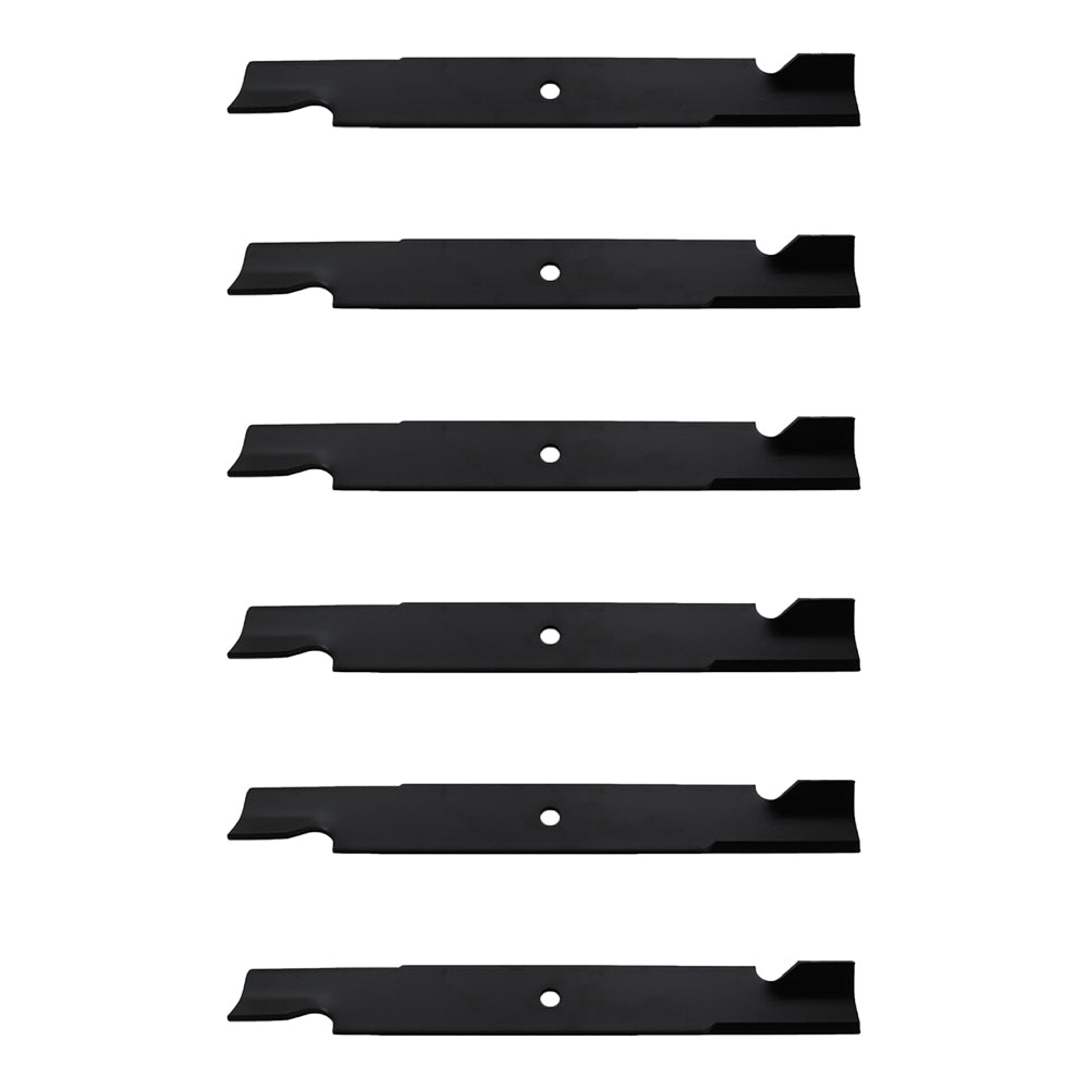 (6) Zero Turn Mower Blades - 60'' - Super Z, X-One - Side Discharge For Hustler