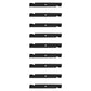 (9) Fits Exmark Zero Turn Mower Lazer Z - 60'' Deck Blades w/ 5/8 bolt hole