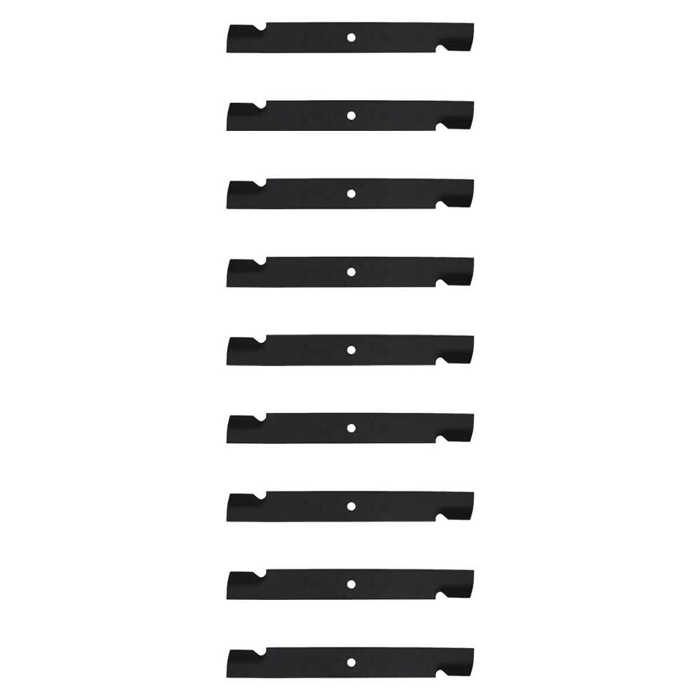 Qty 9: Notched High-Lift Mower Blade
 Fits Ariens Replaces 08899100