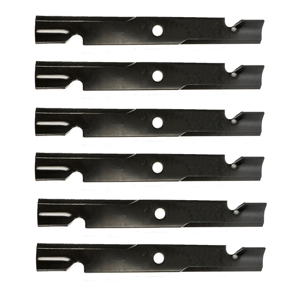 6 High lift Blades Fits 92-209 Oregon 60" Fits Exmark 15/16" Hole 103-6398 103-6