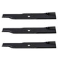 3 Pack 50" Mower Deck Blades Fits John Deere M86209 AM39966 318 322 332 420 430