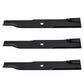 Mower Blades Fits John Deere Set of 3 50" Replacement Low Lift M86209 655