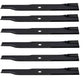 M86209 Six New Lawn Mower Blades Fits John Deere 245 260 265 285 300 312 314 316