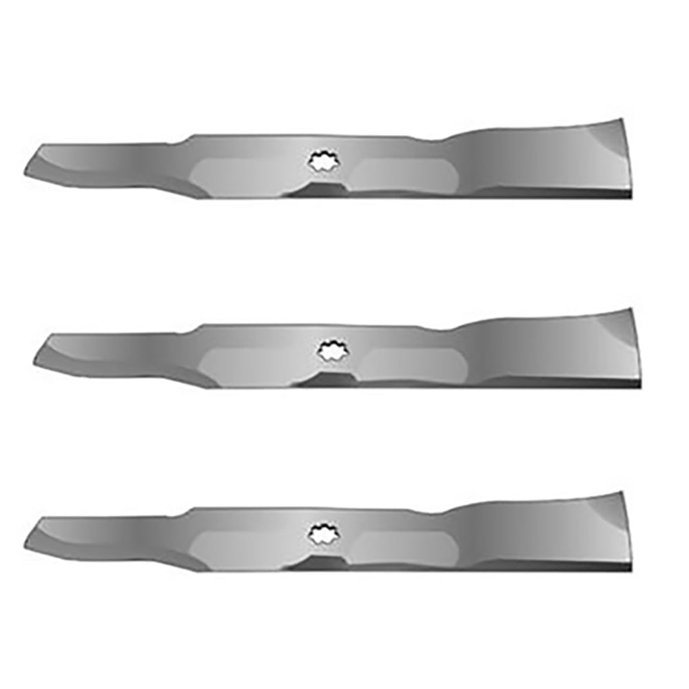 GY20684 Three XHT Blades 7 Lobe D170 G100 G110 LA150 LA175 190C With 54" Decks