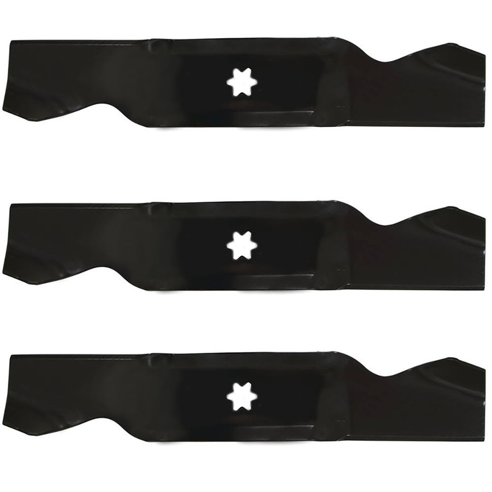 QTY 3: Lawn Mower Blade
 Fits Troy Bilt Replaces 490-110-M113