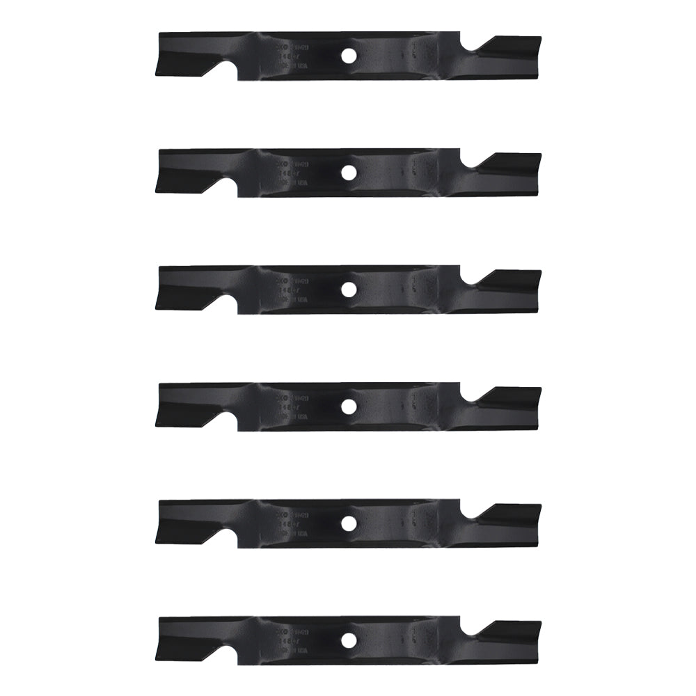 (6 Pk) 117-1156-03 Lawnmower Blades 5/8" CH Fits Toro Titan Z 50" 74820 74840