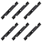 (6 Pk) 117-1156-03 Lawnmower Blades 5/8" CH Fits Toro Titan Z 50" 74820 74840