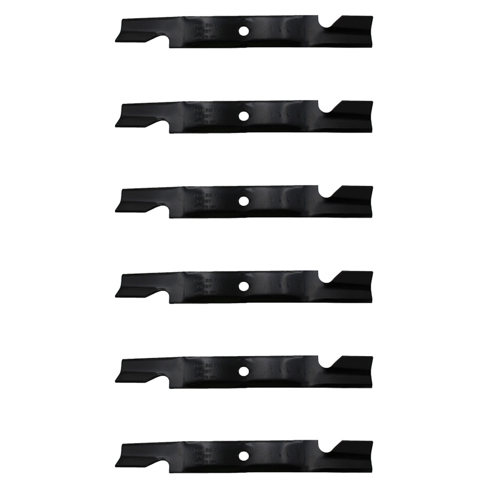 (6 Pk) 117-1156-03 Lawnmower Blades 5/8" CH Fits Toro Titan Z 50" 74820 74840