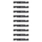 (9 Pk) Lawn Mower Blades 17-1/2" Fits Toro Titan Z 50" 74820 74840 117-1156-03