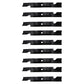 (9 Pk) Lawn Mower Blades 17-1/2" Fits Toro Titan Z 50" 74820 74840 117-1156-03